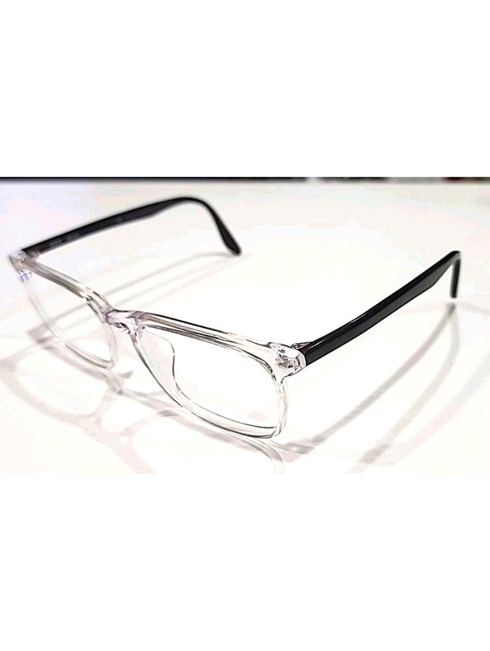 See Eyewear 0915U Clear Square Tortoise Eyeglasses 54-19 150